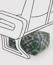 Load image into Gallery viewer, Small Cloud Carry-On | Green Star Plaid