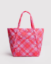 Load image into Gallery viewer, Cloud Bag | Pink Star Plaid