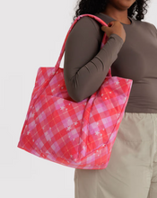 Load image into Gallery viewer, Cloud Bag | Pink Star Plaid