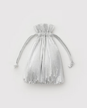 Load image into Gallery viewer, Pleated Baggu | Chrome Metallic