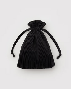 Pleated Baggu | Black