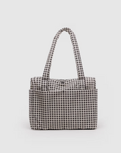 Charger l&#39;image dans la galerie, Small Cloud Carry-On | Black &amp; White Gingham