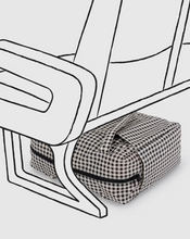 Charger l&#39;image dans la galerie, Small Cloud Carry-On | Black &amp; White Gingham