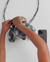 Load image into Gallery viewer, Bear Bag | Green Star Plaid