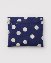 Load image into Gallery viewer, Cloud Bag | Navy and Cream Polka Dot