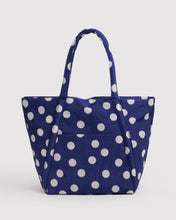 Load image into Gallery viewer, Cloud Bag | Navy and Cream Polka Dot