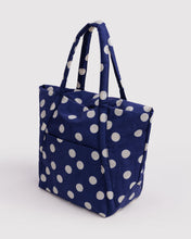 Load image into Gallery viewer, Cloud Bag | Navy and Cream Polka Dot