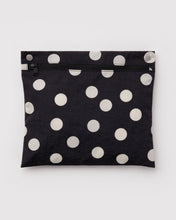 Load image into Gallery viewer, Cloud Carry-On | Black and Cream Polka Dot