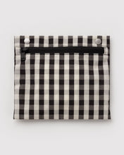 Load image into Gallery viewer, Everyday Cloud Bag | Black and Cream Gingham