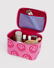 Load image into Gallery viewer, Large Cosmetic Case | Azalea Pink Happy