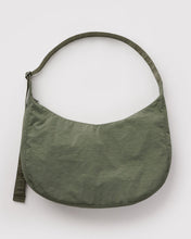 Load image into Gallery viewer, Large Nylon Crescent Bag | Caper