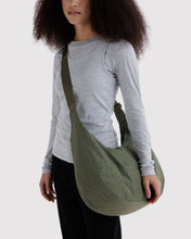 Load image into Gallery viewer, Large Nylon Crescent Bag | Caper