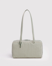 Charger l'image dans la galerie, Nylon Bowler Bag | Sage Stripe