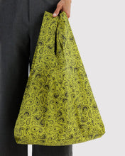 Load image into Gallery viewer, Standard Baggu | Chartreuse Paisley