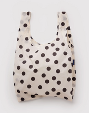Load image into Gallery viewer, Standard Baggu | Cream and Black Polka Dot