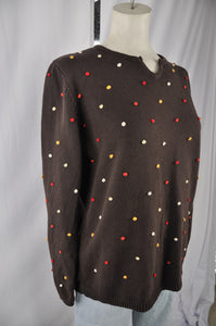 Tulchan Cotton Sweater | Size L