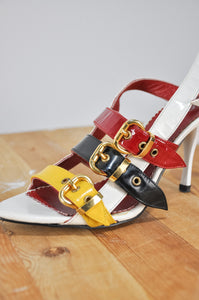 Vintage Buckle Heels | Size Women's 5-5.5