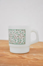 Load image into Gallery viewer, Termocrisa Milk Glass Floral Mug