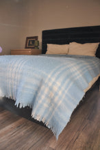 Load image into Gallery viewer, Vintage Baby Blue Blanket | DOUBLE