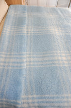 Load image into Gallery viewer, Vintage Baby Blue Blanket | DOUBLE