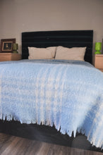 Load image into Gallery viewer, Vintage Baby Blue Blanket | DOUBLE