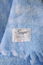Load image into Gallery viewer, Vintage Baby Blue Blanket | DOUBLE