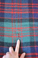 Load image into Gallery viewer, Vintage Wool Plaid Blanket | THROW