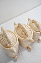 Load image into Gallery viewer, Vintage Ceramic Flour Sack Containers | Set of 3
