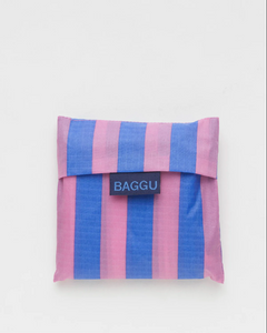 Standard Baggu | Blue Pink Awning Stripe