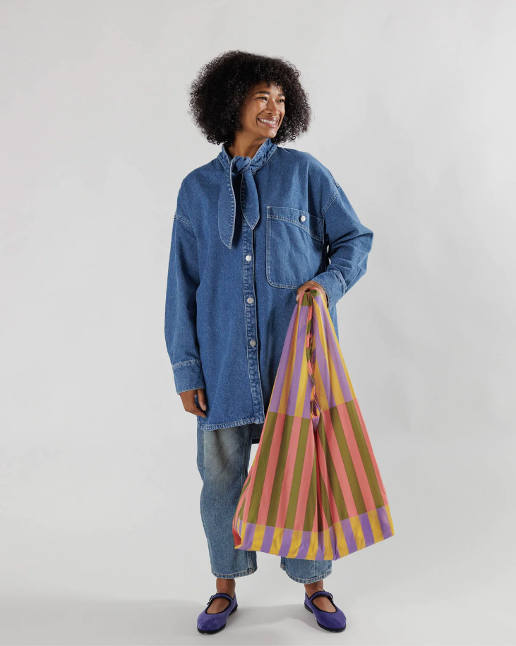 Big Baggu | Sunset Quilt Stripe